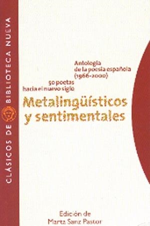 METALINGUISTICOS Y SENTIMENTALES | 9788497425674 | SANZ PASTOR,MARTA | Libreria Geli - Librería Online de Girona - Comprar libros en catalán y castellano