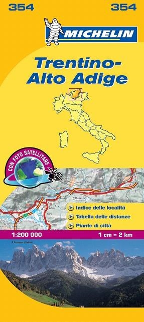 TRENTINO,ALTO ADIGE(MAPA MICHELIN 354) | 9782067126626 | VARIOS AUTORES | Libreria Geli - Librería Online de Girona - Comprar libros en catalán y castellano