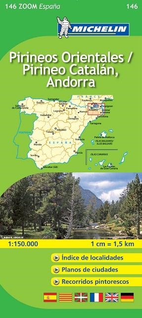 PIRINEOS ORIENTALES/PIRINEO CATALÁN/,ANDORRA (MAPA ZOOM-146) | 9782067140653 | Libreria Geli - Librería Online de Girona - Comprar libros en catalán y castellano