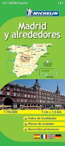 MADRID Y ALREDEDORES(MAPA ZOOM) | 9782067141421 | VARIOS AUTORES | Llibreria Geli - Llibreria Online de Girona - Comprar llibres en català i castellà