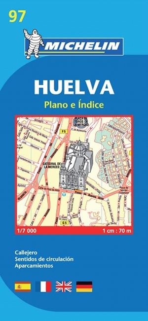 HUELVA(PLÀNOL MICHELIN-97) ESCALA 1:7 000 | 9782067158498 | Llibreria Geli - Llibreria Online de Girona - Comprar llibres en català i castellà