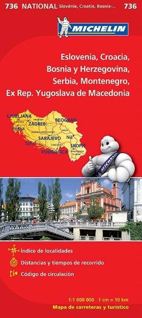 ESLOVENIA/CROACIA/BOSNIA Y HERZEGOVINA,SERBIA,MONTENEGRO,EX.REP.YUGOSLAVA(MAPA) | 9782067171978 | Libreria Geli - Librería Online de Girona - Comprar libros en catalán y castellano