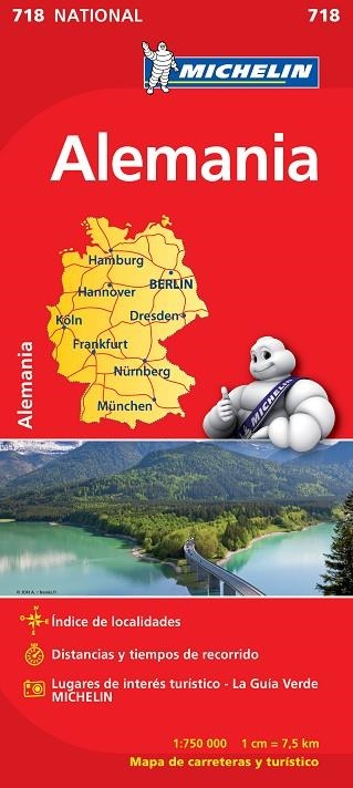 ALEMANIA(MAPA) | 9782067170865 |   | Llibreria Geli - Llibreria Online de Girona - Comprar llibres en català i castellà