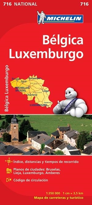 BELGICA Y LUXEMBURGO(MAPA.EDICION 2012) | 9782067170728 | VARIOS AUTORES | Llibreria Geli - Llibreria Online de Girona - Comprar llibres en català i castellà