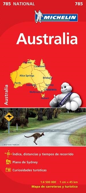 AUSTRALIA(MAPA) | 9782067174122 | Llibreria Geli - Llibreria Online de Girona - Comprar llibres en català i castellà