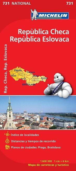 REPÚBLICA CHECA/REPÚBLICA ESLOVACA (MAPA) | 9782067171831 | A.A.V.V. | Llibreria Geli - Llibreria Online de Girona - Comprar llibres en català i castellà