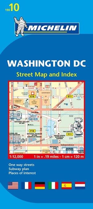 WASHINGTON DC(PLANO MICHELIN ESCALA 1:12,000.INGLES.EDICION 2012) | 9782067173743 | VARIOS AUTORES | Llibreria Geli - Llibreria Online de Girona - Comprar llibres en català i castellà