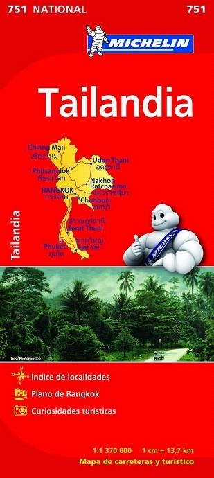 TAILANDIA(MAPA) | 9782067172692 | Llibreria Geli - Llibreria Online de Girona - Comprar llibres en català i castellà