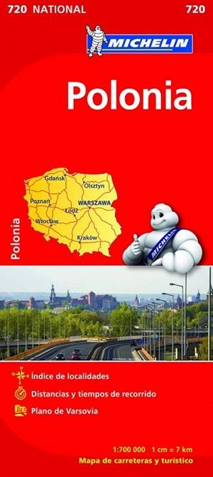 POLONIA(MAPA NATIONAL-720) | 9782067171572 | VARIOS AUTORES | Libreria Geli - Librería Online de Girona - Comprar libros en catalán y castellano