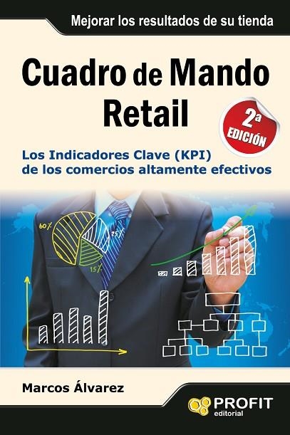 CUADRO DE MANDO RETAIL.LOS INDICADORES CLAVE (KPI) DE LOS COMERCIOS ALTAMENTE EFECTIVOS | 9788415735533 | ÁLVAREZ,MARCOS | Llibreria Geli - Llibreria Online de Girona - Comprar llibres en català i castellà