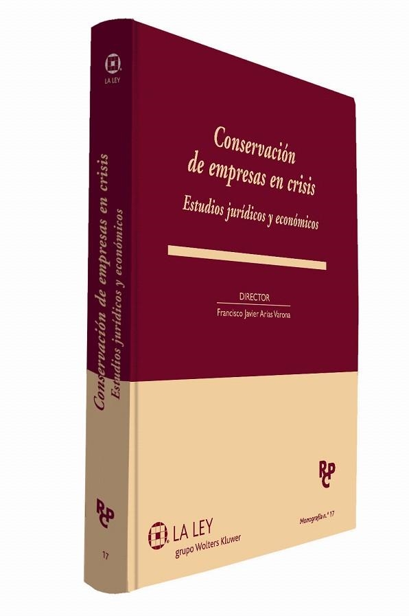 CONSERVACIÓN DE EMPRESAS EN CRISIS.ESTUDIOS JURÍDICOS Y ENCONÓMICOS(ED/2013) | 9788490201466 | ARIAS VARONA,FRANCISCO JAVIER | Libreria Geli - Librería Online de Girona - Comprar libros en catalán y castellano