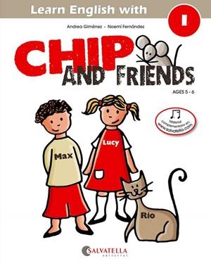 CHIP AND FRIENDS-1(AGES 5-6) | 9788484127543 | GIMÉNEZ,ANDREA/FERNÁNDEZ,NOEMÍ | Llibreria Geli - Llibreria Online de Girona - Comprar llibres en català i castellà