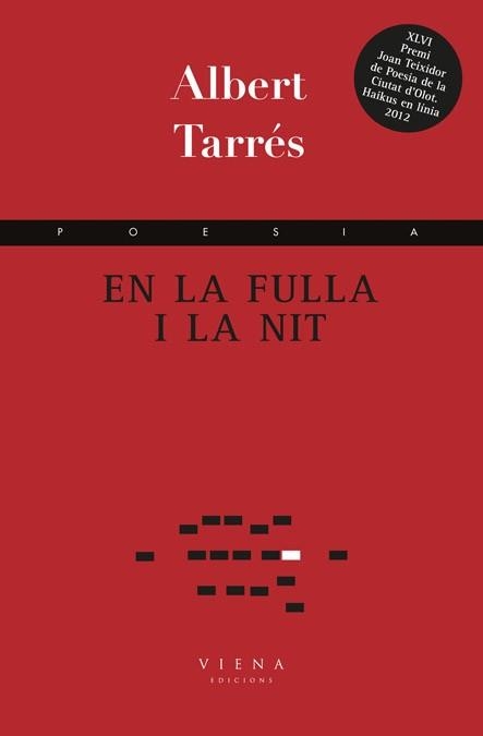 EN LA FULLA I LA NIT | 9788483307199 | TARRES,ALBERT | Libreria Geli - Librería Online de Girona - Comprar libros en catalán y castellano