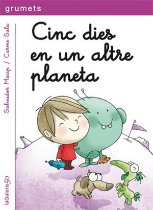 CINC DIES EN UN ALTRE PLANETA (LLETRA LLIGADA) | 9788424646387 | MACIP,SALVADOR/SALA,CARME | Libreria Geli - Librería Online de Girona - Comprar libros en catalán y castellano