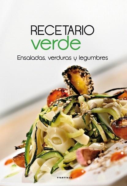 RECETARIO VERDE ENSALADAS VERDURAS Y LEGUMBRES | 9788498434385 | VARIOS AUTORES | Libreria Geli - Librería Online de Girona - Comprar libros en catalán y castellano