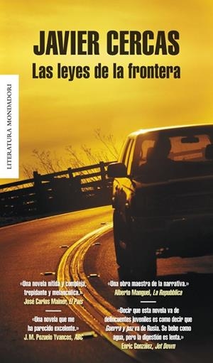 LAS LEYES DE LA FRONTERA | 9788439727637 | CERCAS,JAVIER | Libreria Geli - Librería Online de Girona - Comprar libros en catalán y castellano