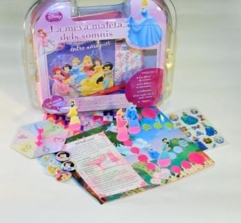 LA MEVA MALETA DELS SOMNIS(DISNEY PRINCESES.MALETÍ AMB LLIBRE+PASSATEMPS+ADHESIUS+UN TAULER DE JOC I XAPES) | 9788499322988 | Llibreria Geli - Llibreria Online de Girona - Comprar llibres en català i castellà