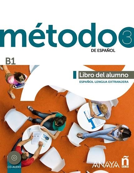 MÉTODO DE ESPAÑOL-3.LIBRO DEL ALUMNO (B1) + CD AUDIO | 9788467830545 | A.A.V.V. | Libreria Geli - Librería Online de Girona - Comprar libros en catalán y castellano