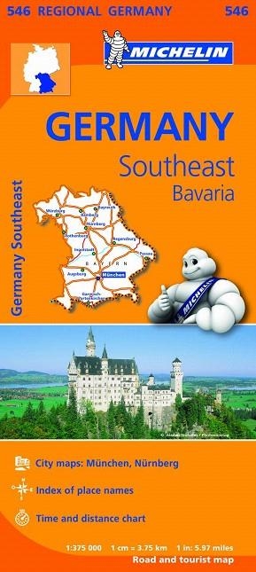 MAPA REGIONAL ALEMANYA SUD-EST,BAVARIA  | 9782067183698 | VARIS | Libreria Geli - Librería Online de Girona - Comprar libros en catalán y castellano