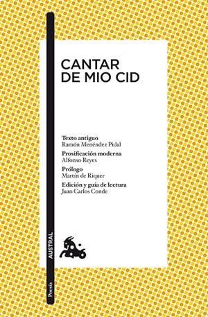 CANTAR DEL MIO CID | 9788467034059 | ANÓNIMO | Llibreria Geli - Llibreria Online de Girona - Comprar llibres en català i castellà