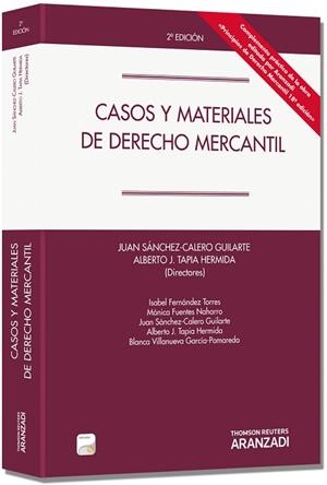 CASOS Y MATERIALES DE DERECHO MERCANTIL(2ªED/2013) | 9788490148129 | SANCHEZ-CALERO GUILARTE,JUAN | Libreria Geli - Librería Online de Girona - Comprar libros en catalán y castellano