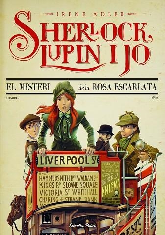 SHERLOCK,LUPIN I JO-3.EL MISTERI  DE LA ROSA ESCARLATA | 9788415853695 | ADLER,IRENE | Llibreria Geli - Llibreria Online de Girona - Comprar llibres en català i castellà