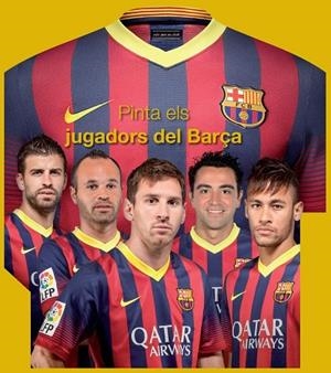 PINTA ELS JUGADORS DEL BARÇA! | 9788490572573 | ANDRÉS MARIANI/BATEC,S. L. PRODUCCIONES | Libreria Geli - Librería Online de Girona - Comprar libros en catalán y castellano