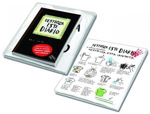 DESTROZA ESTE DIARIO+CAMISETA(PACK) | 9788449329661 | SMITH,KERI | Llibreria Geli - Llibreria Online de Girona - Comprar llibres en català i castellà