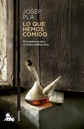 LO QUE HEMOS COMIDO | 9788423347162 | PLA,JOSEP | Libreria Geli - Librería Online de Girona - Comprar libros en catalán y castellano