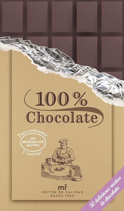100 % CHOCOLATE.30 DELICIOSAS RECETAS DE CHOCOLATE | 9788427039957 | A.A.V.V. | Libreria Geli - Librería Online de Girona - Comprar libros en catalán y castellano