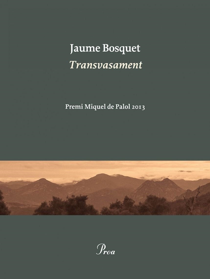 TRANSVASAMENT | 9788475884752 | BOSQUET,JAUME | Llibreria Geli - Llibreria Online de Girona - Comprar llibres en català i castellà