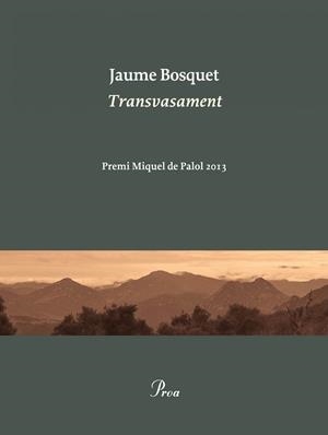 TRANSVASAMENT | 9788475884752 | BOSQUET,JAUME | Llibreria Geli - Llibreria Online de Girona - Comprar llibres en català i castellà