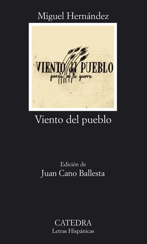 VIENTO DEL PUEBLO | 9788437608532 | HERNANDEZ,MIGUEL | Llibreria Geli - Llibreria Online de Girona - Comprar llibres en català i castellà