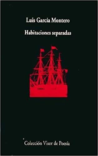 HABITACIONES SEPARADAS | 9788475223162 | GARCIA MONTERO,LUIS | Libreria Geli - Librería Online de Girona - Comprar libros en catalán y castellano
