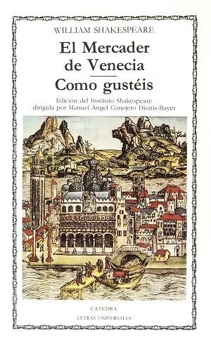 EL MERCADER DE VENECIA/COMO GUSTEIS | 9788437604497 | SHAKESPEARE,WILLIAM | Libreria Geli - Librería Online de Girona - Comprar libros en catalán y castellano