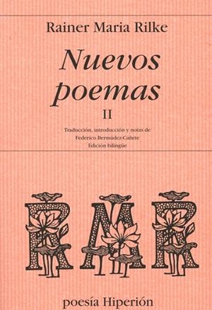 NUEVOS POEMAS-2 | 9788475174105 | RILKE,RAINER MARIA | Llibreria Geli - Llibreria Online de Girona - Comprar llibres en català i castellà
