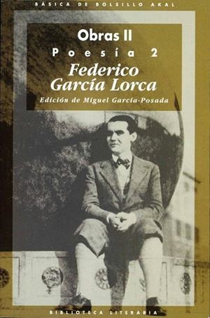 POESIA-2(GARCIA LORCA) | 9788476004142 | GARCIA LORCA,FEDERICO | Llibreria Geli - Llibreria Online de Girona - Comprar llibres en català i castellà
