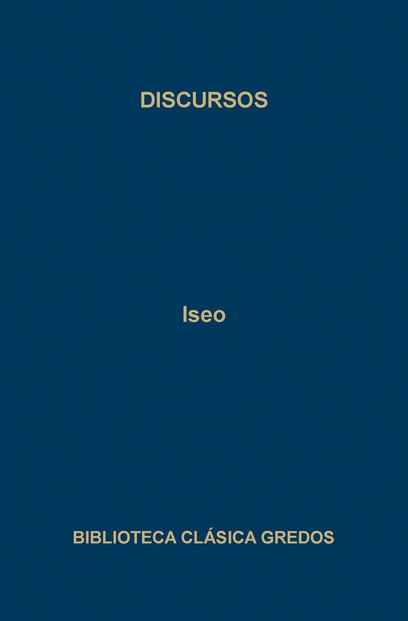 DISCURSOS(ISEO) | 9788424918378 | ISEO | Llibreria Geli - Llibreria Online de Girona - Comprar llibres en català i castellà