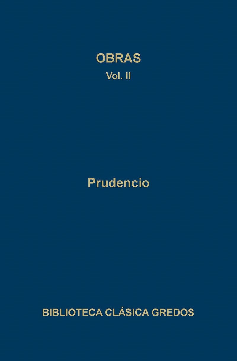 OBRAS-2(PRUDENCIO) | 9788424918699 | PRUDENCIO | Libreria Geli - Librería Online de Girona - Comprar libros en catalán y castellano