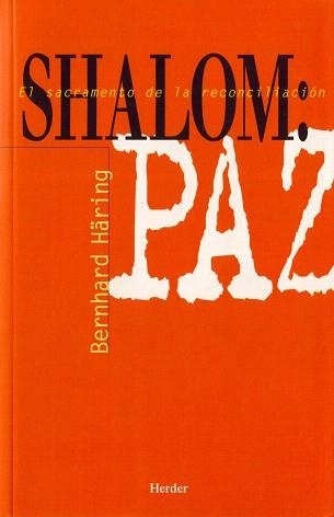SHALOM:PAZ | 9788425405006 | HARING,BERNHARD | Llibreria Geli - Llibreria Online de Girona - Comprar llibres en català i castellà