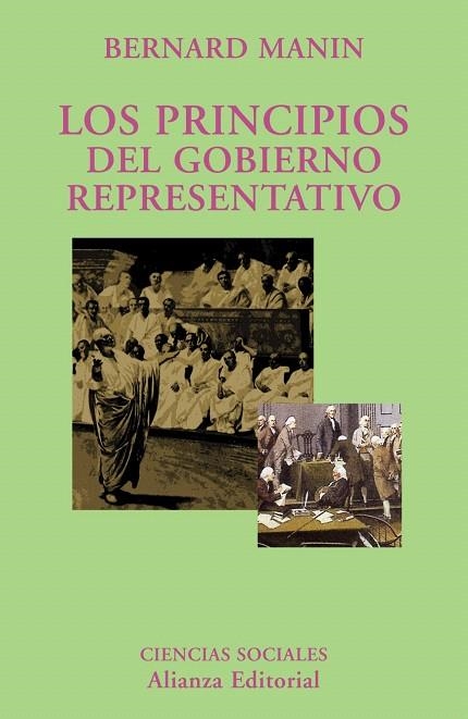 LOS PRINCIPIOS DEL GOBIERNO REPRESENTATIVO | 9788420629049 | MANIN,BERNARD | Llibreria Geli - Llibreria Online de Girona - Comprar llibres en català i castellà