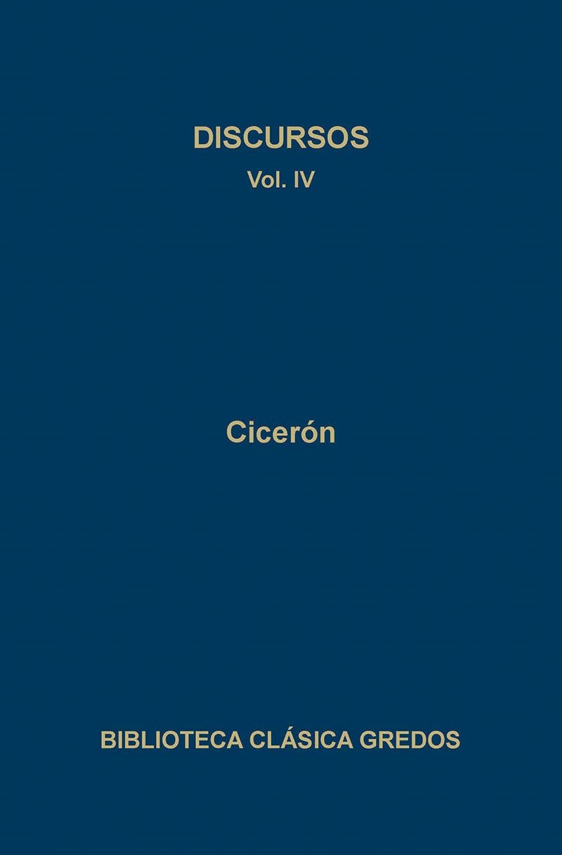 DISCURSOS-4(CICERON) | 9788424916497 | CICERON | Llibreria Geli - Llibreria Online de Girona - Comprar llibres en català i castellà