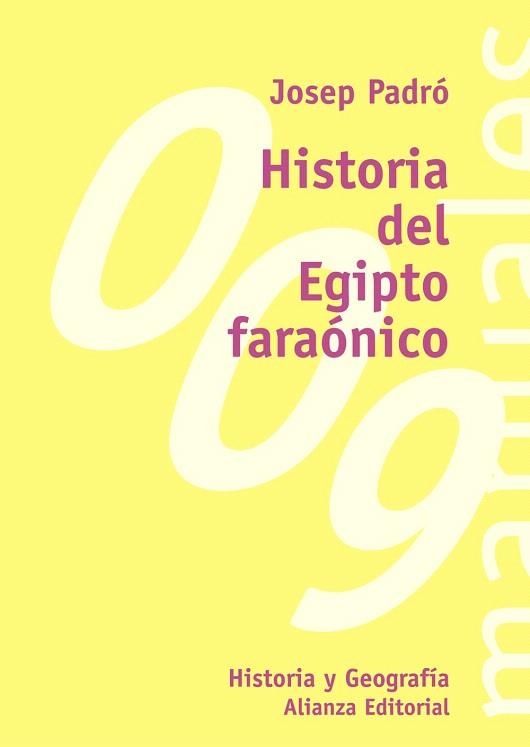 HISTORIA DEL EGIPTO FARAONICO | 9788420681900 | PADRO,JOSEP | Libreria Geli - Librería Online de Girona - Comprar libros en catalán y castellano