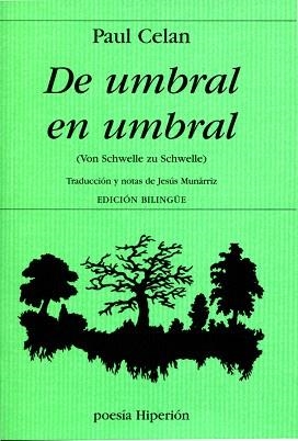DE UMBRAL EN UMBRAL | 9788475171500 | CELAN,PAUL | Llibreria Geli - Llibreria Online de Girona - Comprar llibres en català i castellà