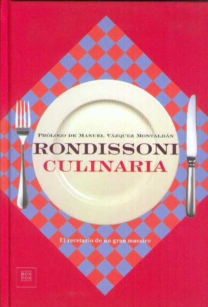 RONDISSONI CULINARIA | 9788493051624 | RONDISSONI | Llibreria Geli - Llibreria Online de Girona - Comprar llibres en català i castellà