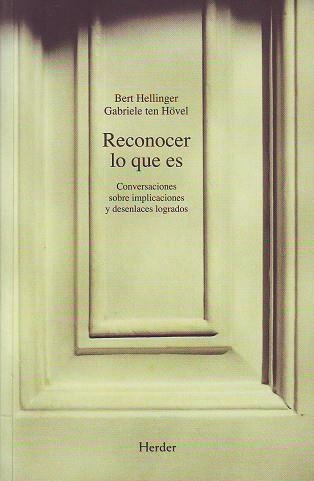 RECONOCER LO QUE ES | 9788425421389 | HELLINGER,BERT | Libreria Geli - Librería Online de Girona - Comprar libros en catalán y castellano