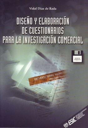 DISEÑO Y ELABORACION DE CUESTIONARIOS PARA LA | 9788473562782 | DIAZ DE RADA,VIDAL | Libreria Geli - Librería Online de Girona - Comprar libros en catalán y castellano