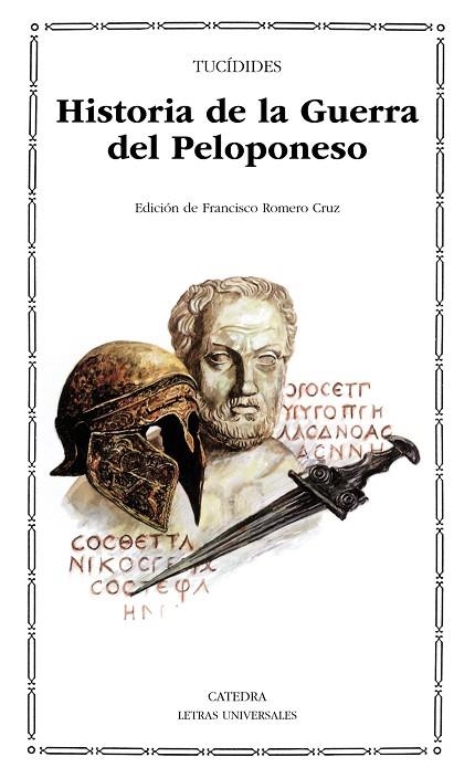 HISTORIA DE LA GUERRA DEL PELOPONESO | 9788437607689 | TUCIDIDES | Libreria Geli - Librería Online de Girona - Comprar libros en catalán y castellano