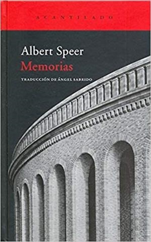 MEMORIAS(LOS RECUERDOS DEL ARQUITECTO DE HITLER) | 9788495359438 | SPEER,ALBERT | Llibreria Geli - Llibreria Online de Girona - Comprar llibres en català i castellà