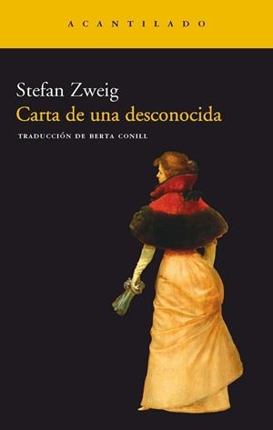 CARTA DE UNA DESCONOCIDA | 9788495359476 | ZWEIG,STEFAN | Llibreria Geli - Llibreria Online de Girona - Comprar llibres en català i castellà